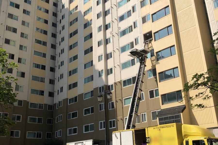 군포 둔대동 작업 당일 현장