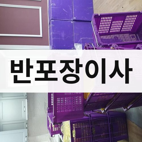 군포 반포장이사 포장이사